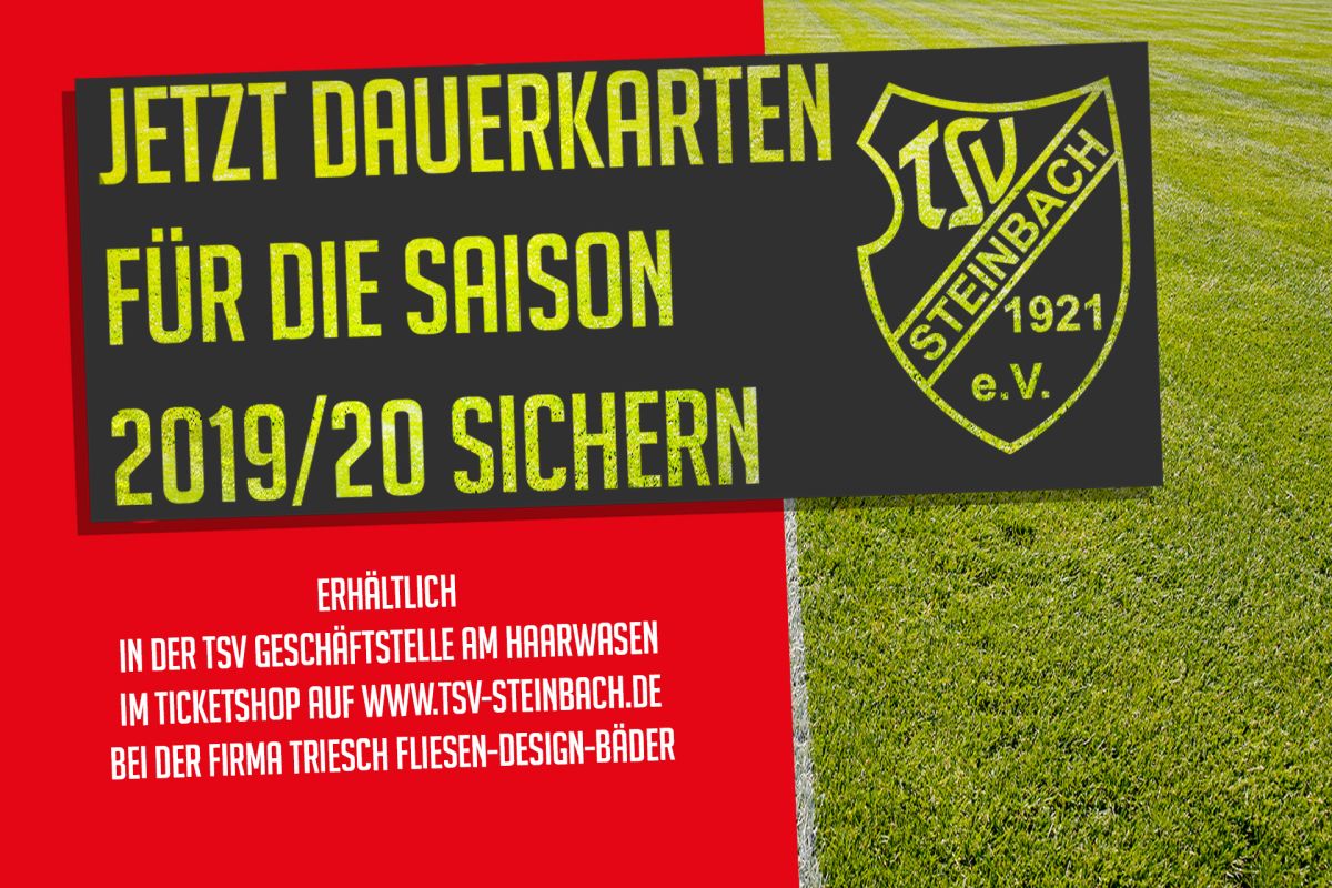 TSV Steinbach Haiger Dauerkarte