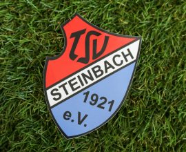 TSV Steinbach Sticker auf Kunstrasen