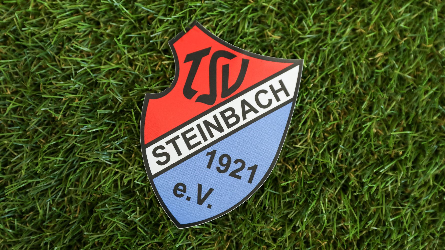 TSV Steinbach Sticker auf Kunstrasen